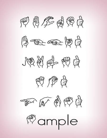 Fonts4Teachers | Sign Language Fonts | 2 Teacher Fonts