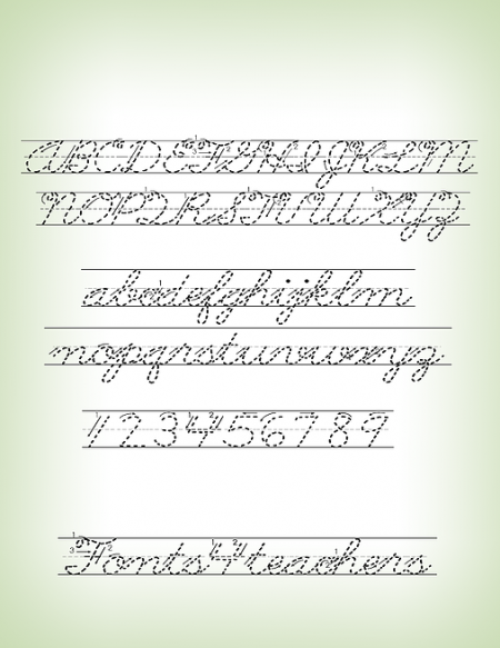 Fonts4Teachers | Cursive Writing Family Font | 6 Teacher Fonts