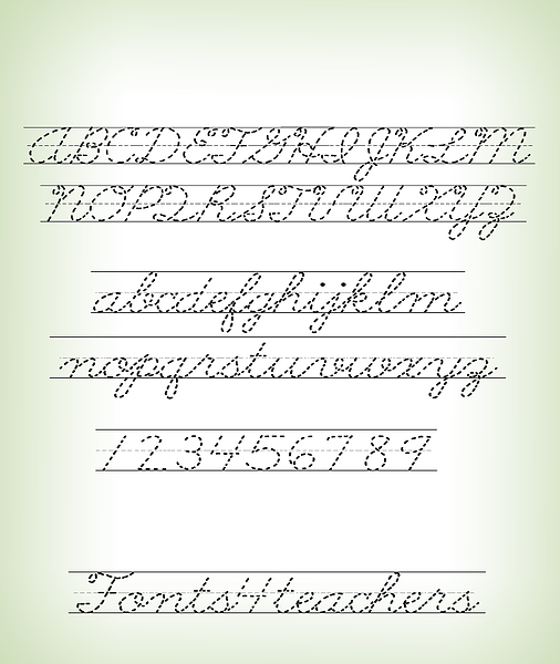 instagram font cursive