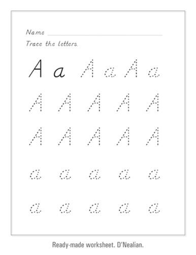 Fonts4teachers | Handwriting Worksheets | More than 500 Worksheets